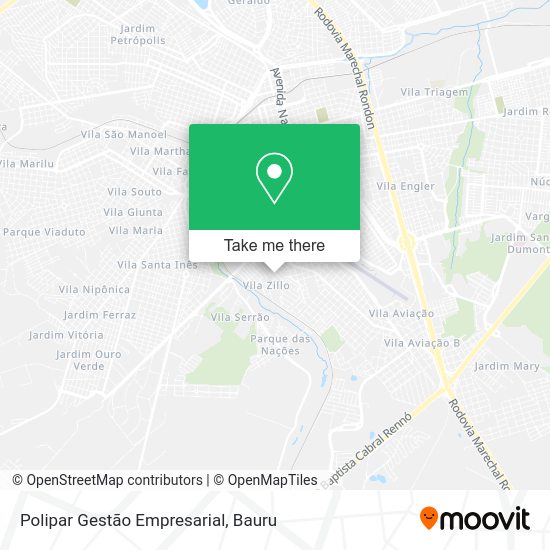 Polipar Gestão Empresarial map