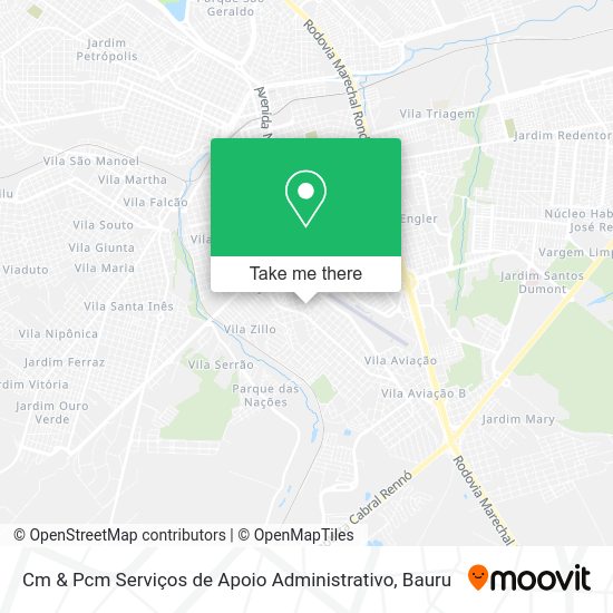 Cm & Pcm Serviços de Apoio Administrativo map