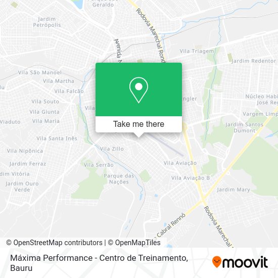 Máxima Performance - Centro de Treinamento map