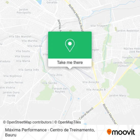 Máxima Performance - Centro de Treinamento map