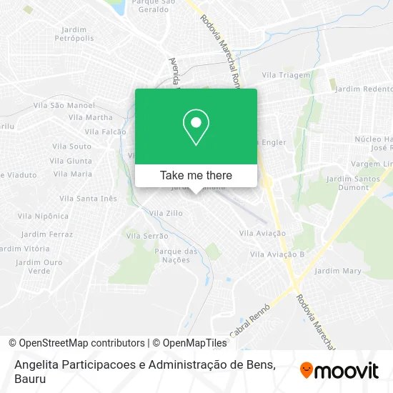 Angelita Participacoes e Administração de Bens map