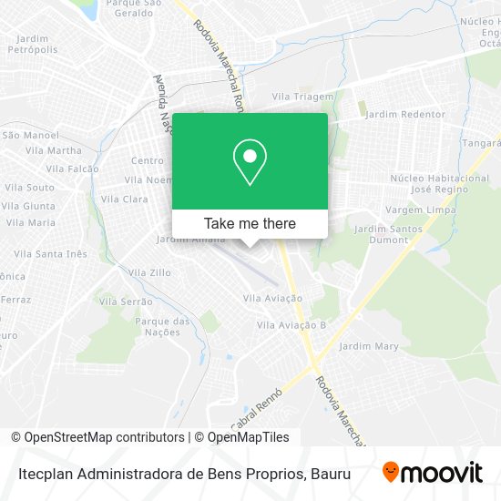 Itecplan Administradora de Bens Proprios map