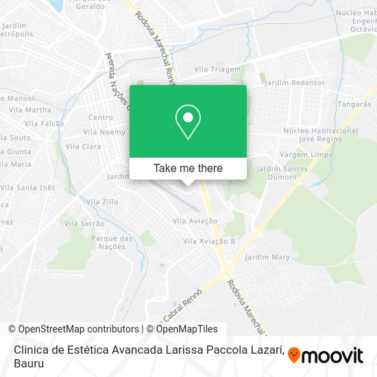 Clinica de Estética Avancada Larissa Paccola Lazari map