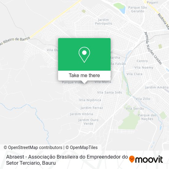 Abraest - Associação Brasileira do Empreendedor do Setor Terciario map