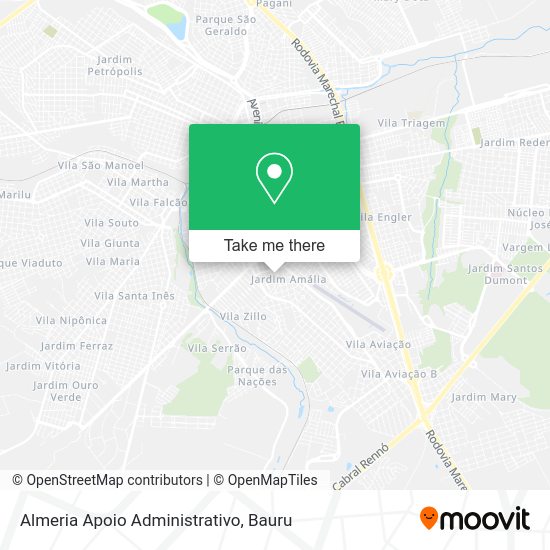 Almeria Apoio Administrativo map
