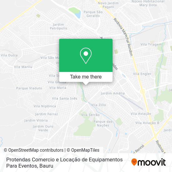 Protendas Comercio e Locação de Equipamentos Para Eventos map
