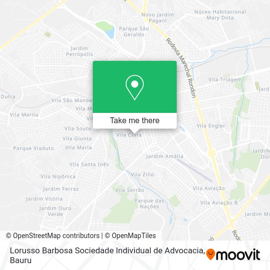 Lorusso Barbosa Sociedade Individual de Advocacia map
