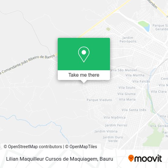 Lilian Maquilleur Cursos de Maquiagem map