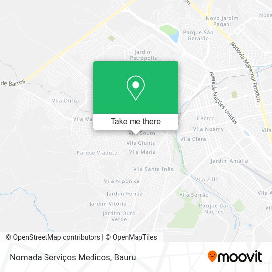 Nomada Serviços Medicos map