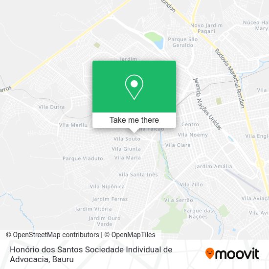 Honório dos Santos Sociedade Individual de Advocacia map