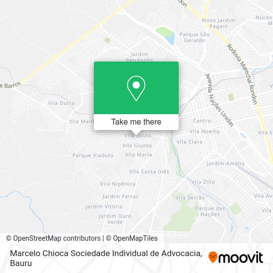 Marcelo Chioca Sociedade Individual de Advocacia map