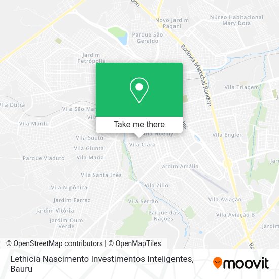 Lethicia Nascimento Investimentos Inteligentes map