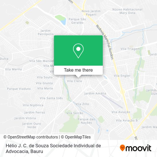 Hélio J. C. de Souza Sociedade Individual de Advocacia map