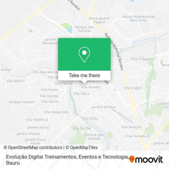 Evolução Digital Treinamentos, Eventos e Tecnologia map