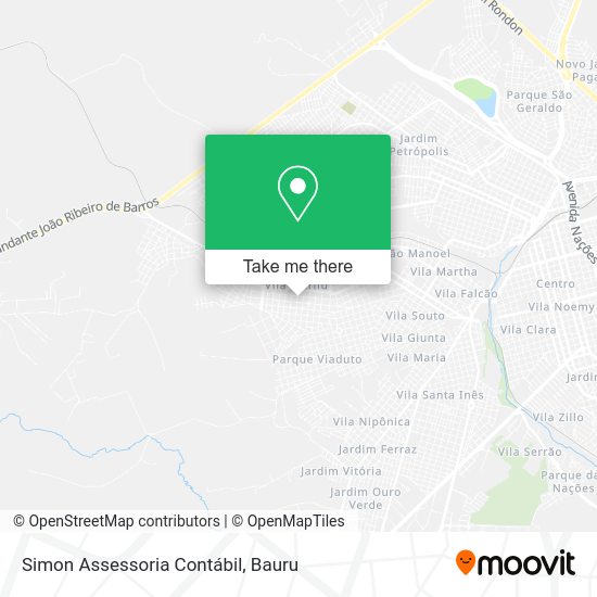Simon Assessoria Contábil map