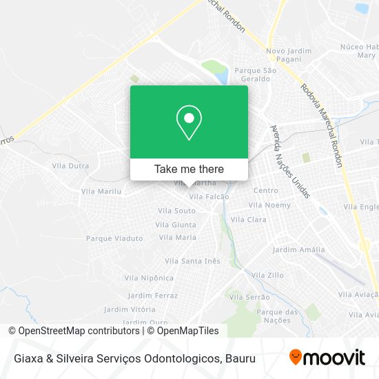 Giaxa & Silveira Serviços Odontologicos map