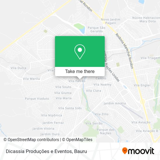 Dicassia Produções e Eventos map