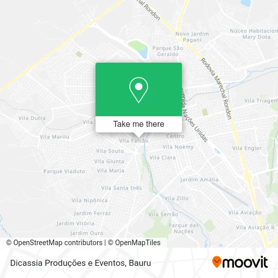 Dicassia Produções e Eventos map