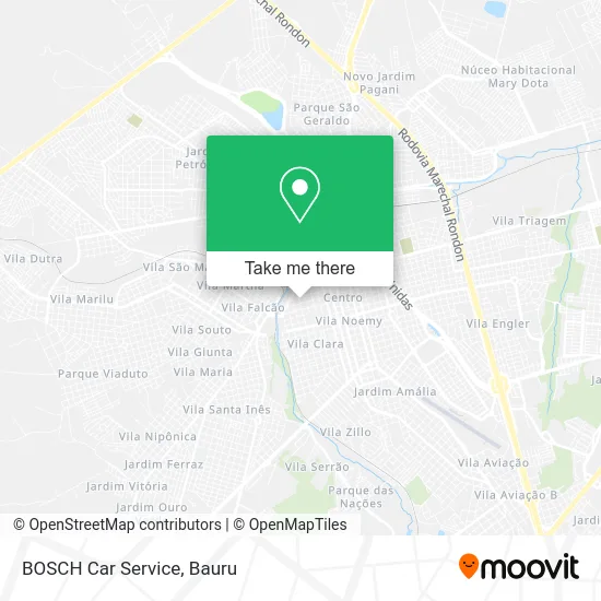 BOSCH Car Service map
