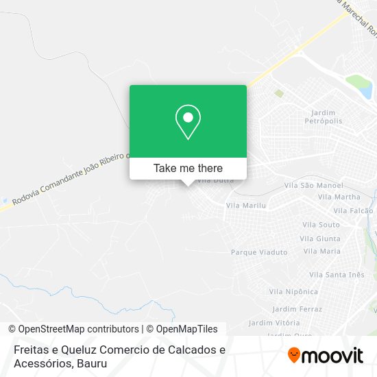 Freitas e Queluz Comercio de Calcados e Acessórios map