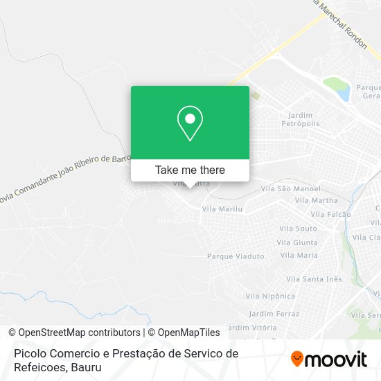 Picolo Comercio e Prestação de Servico de Refeicoes map