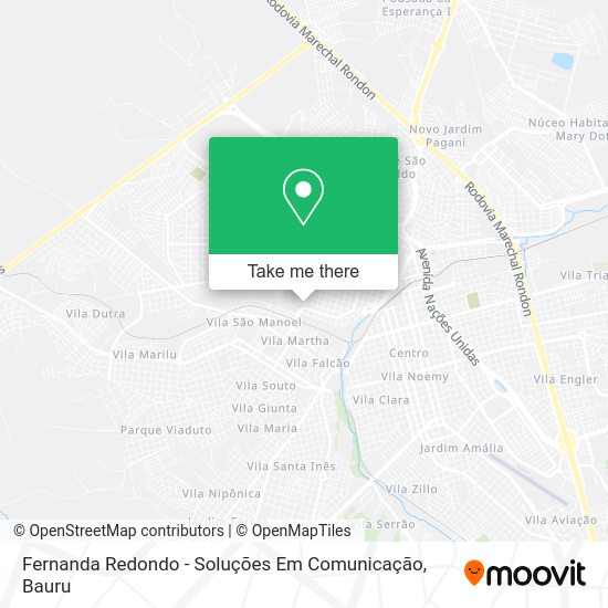 Fernanda Redondo - Soluções Em Comunicação map