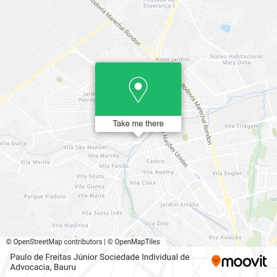 Paulo de Freitas Júnior Sociedade Individual de Advocacia map