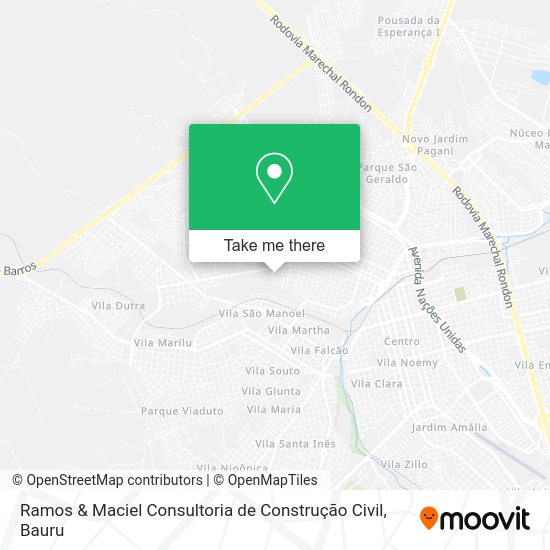 Ramos & Maciel Consultoria de Construção Civil map