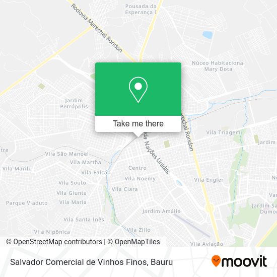 Salvador Comercial de Vinhos Finos map