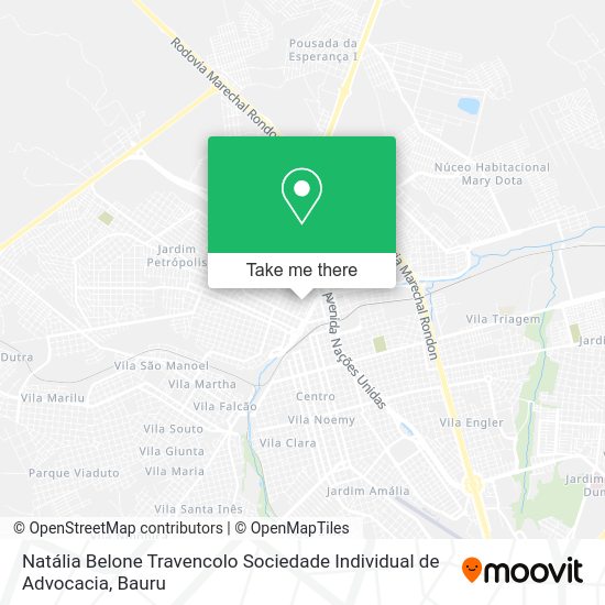 Natália Belone Travencolo Sociedade Individual de Advocacia map
