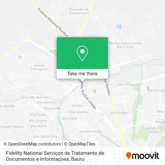 Fidelity National Serviços de Tratamento de Documentos e Informações map