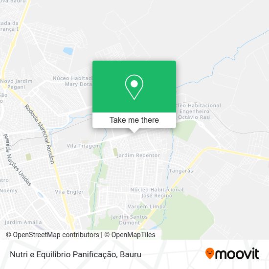 Nutri e Equilibrio Panificação map