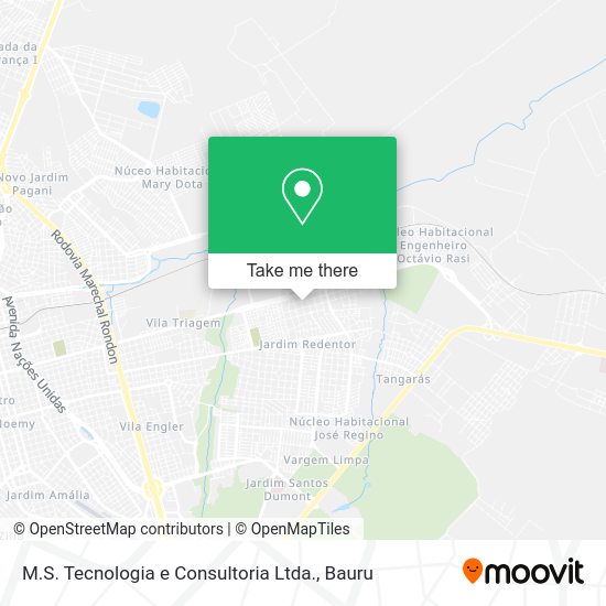M.S. Tecnologia e Consultoria Ltda. map