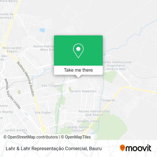 Lahr & Lahr Representação Comercial map