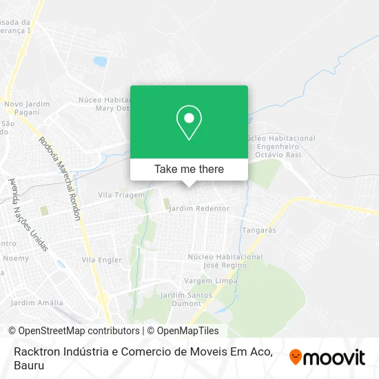Racktron Indústria e Comercio de Moveis Em Aco map
