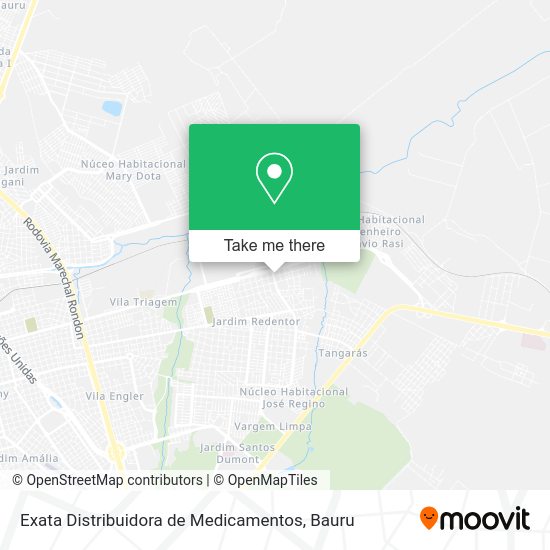 Exata Distribuidora de Medicamentos map