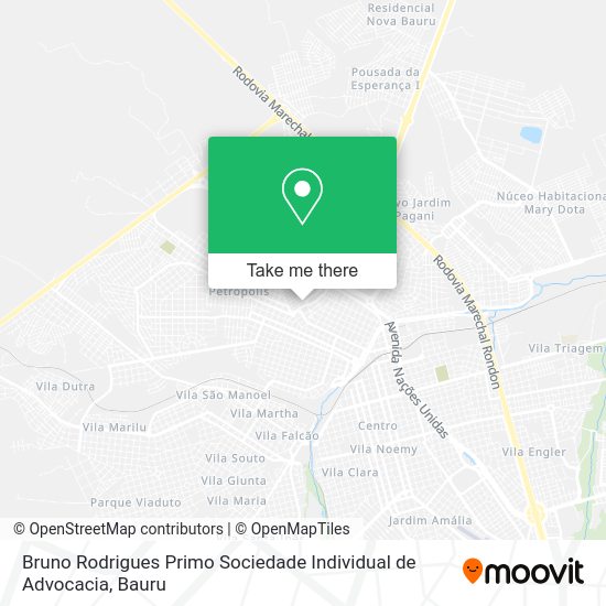 Bruno Rodrigues Primo Sociedade Individual de Advocacia map