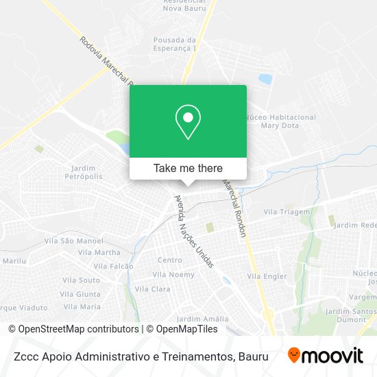 Zccc Apoio Administrativo e Treinamentos map