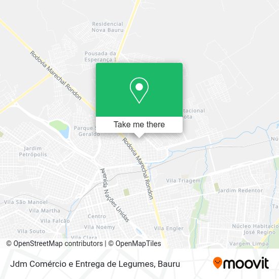 Jdm Comércio e Entrega de Legumes map