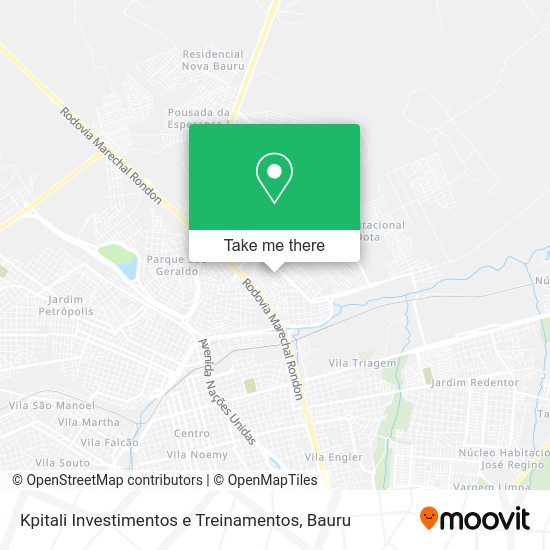 Kpitali Investimentos e Treinamentos map