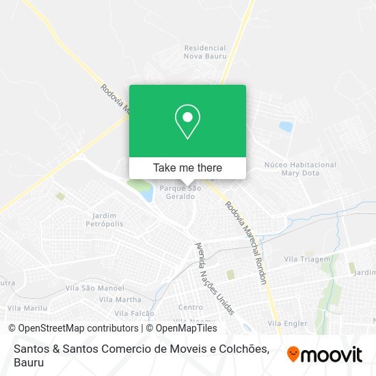 Santos & Santos Comercio de Moveis e Colchões map