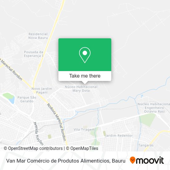 Van Mar Comércio de Produtos Alimenticios map