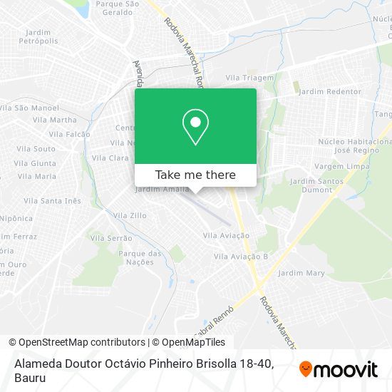 Alameda Doutor Octávio Pinheiro Brisolla 18-40 map