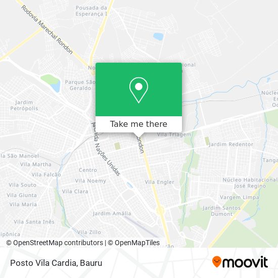 Posto Vila Cardia map