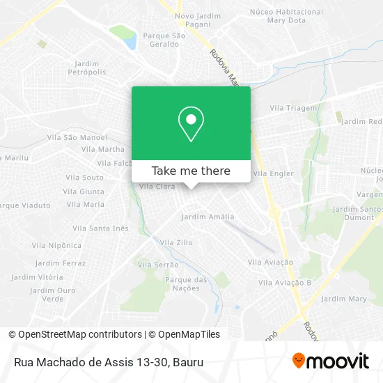 Rua Machado de Assis 13-30 map