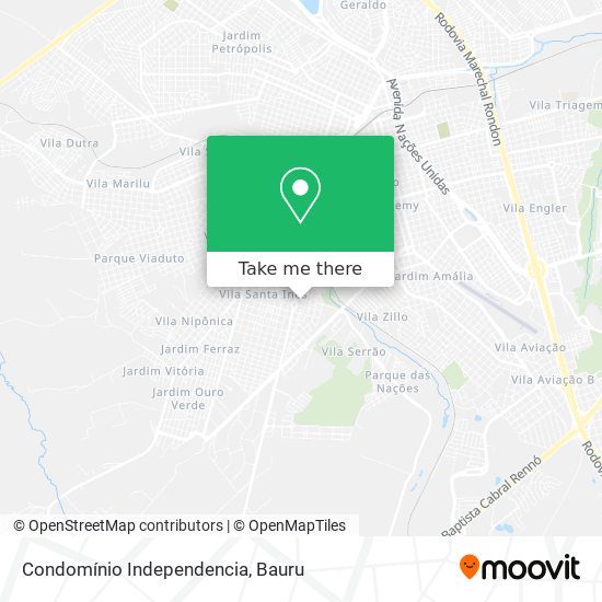 Mapa Condomínio Independencia