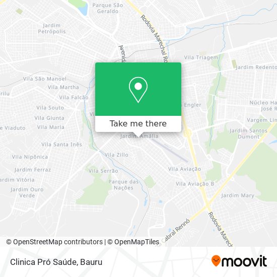 Clinica Pró Saúde map