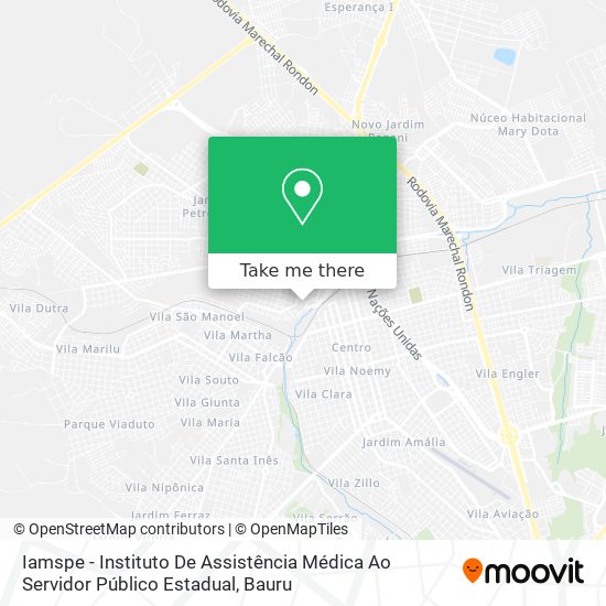 Iamspe - Instituto De Assistência Médica Ao Servidor Público Estadual map