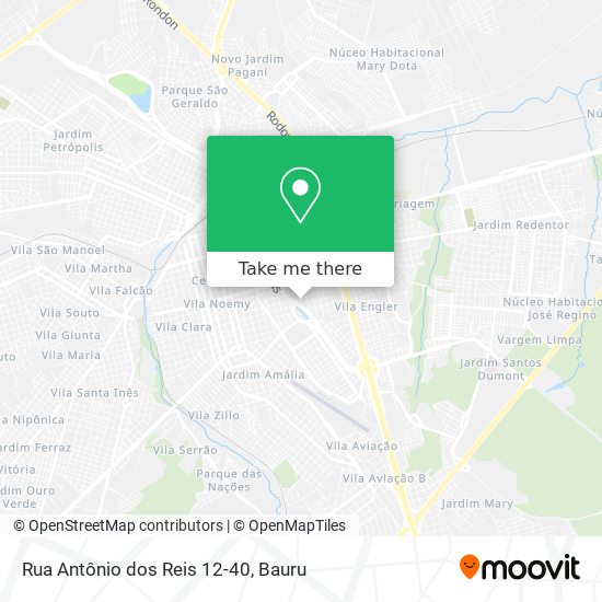 Rua Antônio dos Reis 12-40 map