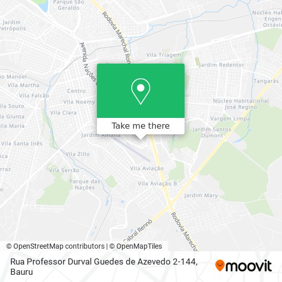 Mapa Rua Professor Durval Guedes de Azevedo 2-144